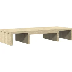 Monitorstandaard verstelbaar 60x24x10,5 cm hout>vidaXL Discount