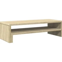 Monitorstandaard 54x22x15 cm bewerkt hout kleurig>vidaXL Clearance