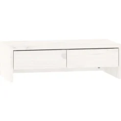 Monitorstandaard 50x27x15 cm massief grenenhout>vidaXL Outlet