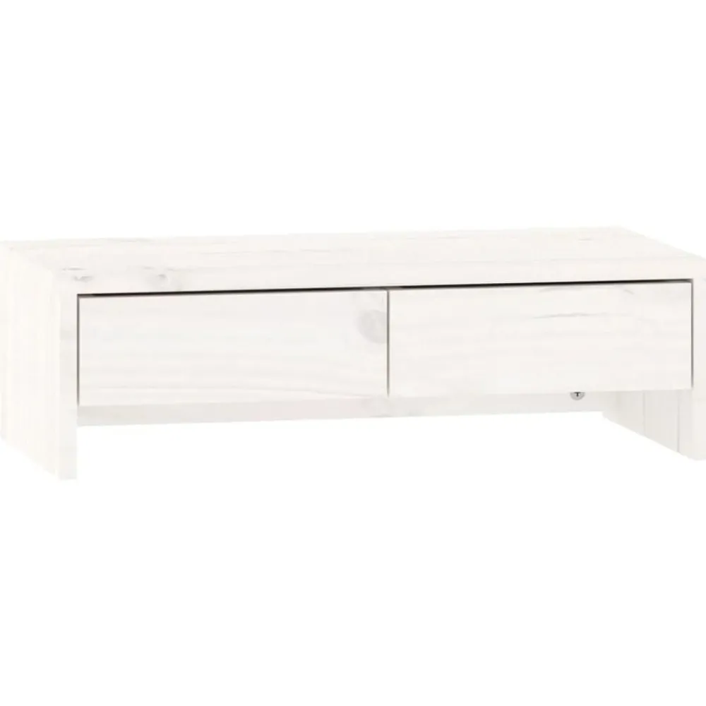 Monitorstandaard 50x27x15 cm massief grenenhout>vidaXL Outlet