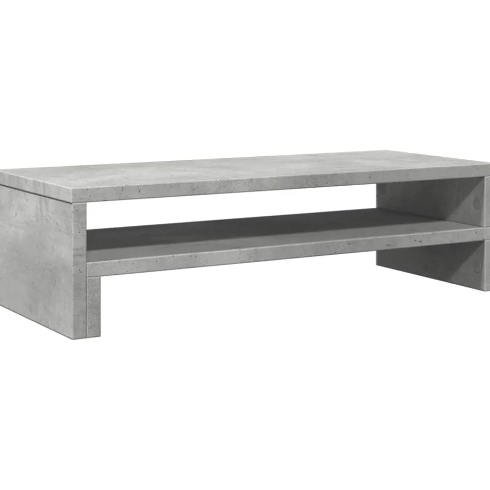 Monitorstandaard 54x22x15 cm bewerkt hout>vidaXL Outlet