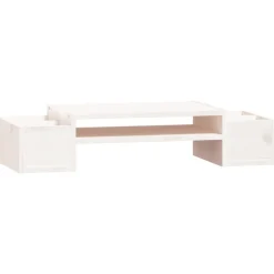 Monitorstandaard 70x27,5x15 cm massief grenenhout>vidaXL