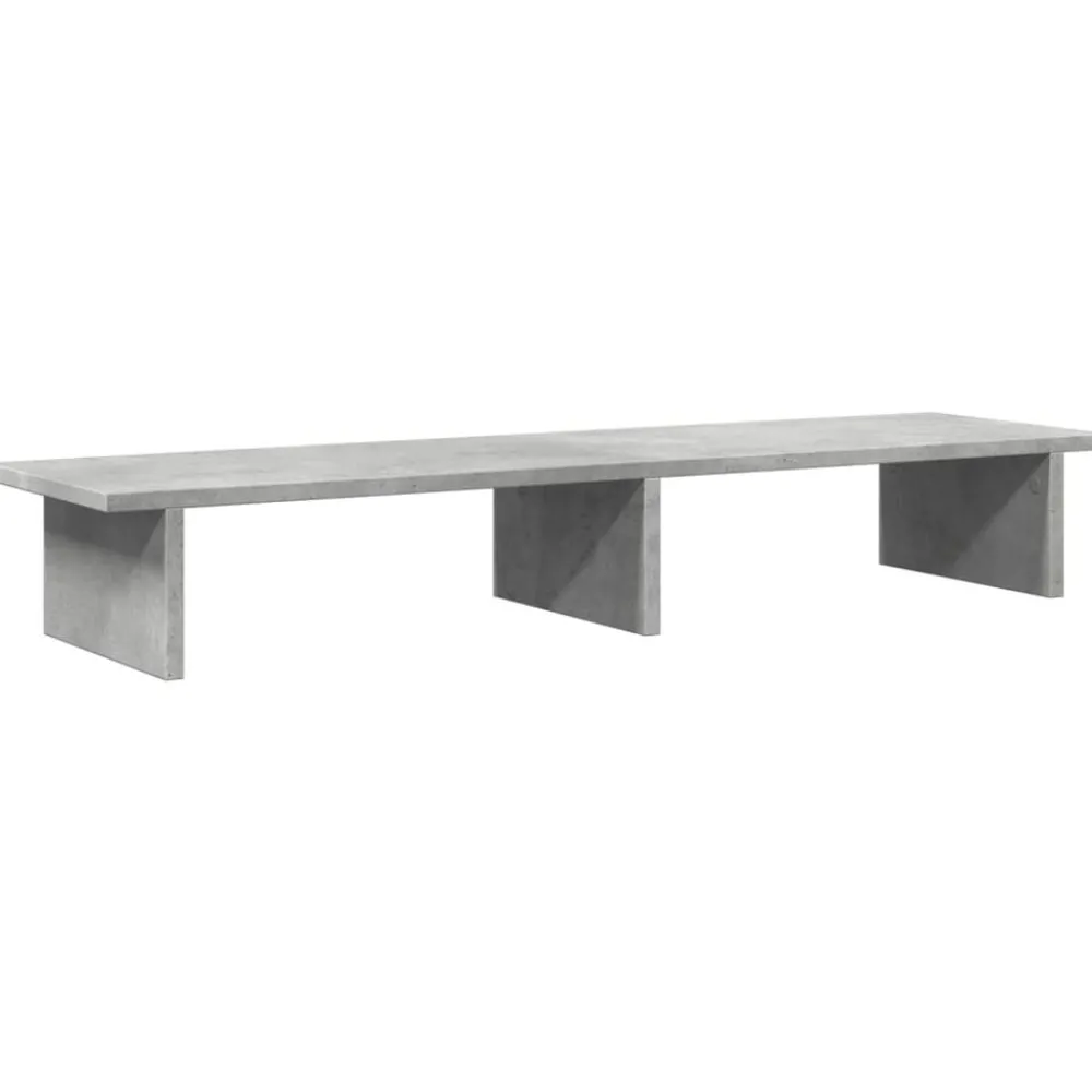 Monitorstandaard 100x27x15 cm bewerkt hout>vidaXL Outlet