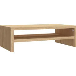 Tv-Meubels*vidaXL Monitorstandaard 42x24x13 cm bewerkt hout kleurig Sonoma eiken