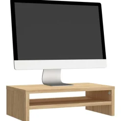 Tv-Meubels*vidaXL Monitorstandaard 42x24x13 cm bewerkt hout kleurig Sonoma eiken