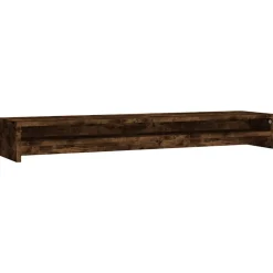 Monitorstandaard 100x24x13 cm bewerkt hout kleurig>vidaXL New