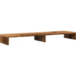 Monitorstandaard 100x27x10 cm bewerkt hout kleurig>vidaXL Hot
