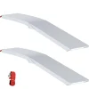 Motorcycle Ramp 680 kg 2 pcs Zilver 205 x 28 x 5 cm Aluminium>vidaXL Hot