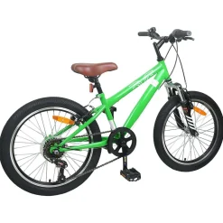 Buitensport*vidaXL Mountainbike 20 Inch 6-Snelheid voor 5-8 jaar oud Groen