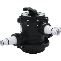 Sanitair & Loodgietersbenodigdheden*vidaXL Multipoortventiel voor zandfilter 6-weg 1,5" ABS