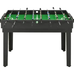 Binnenspelletjes*vidaXL Multispeeltafel 15-in-1 121x61x82 cm Zwart