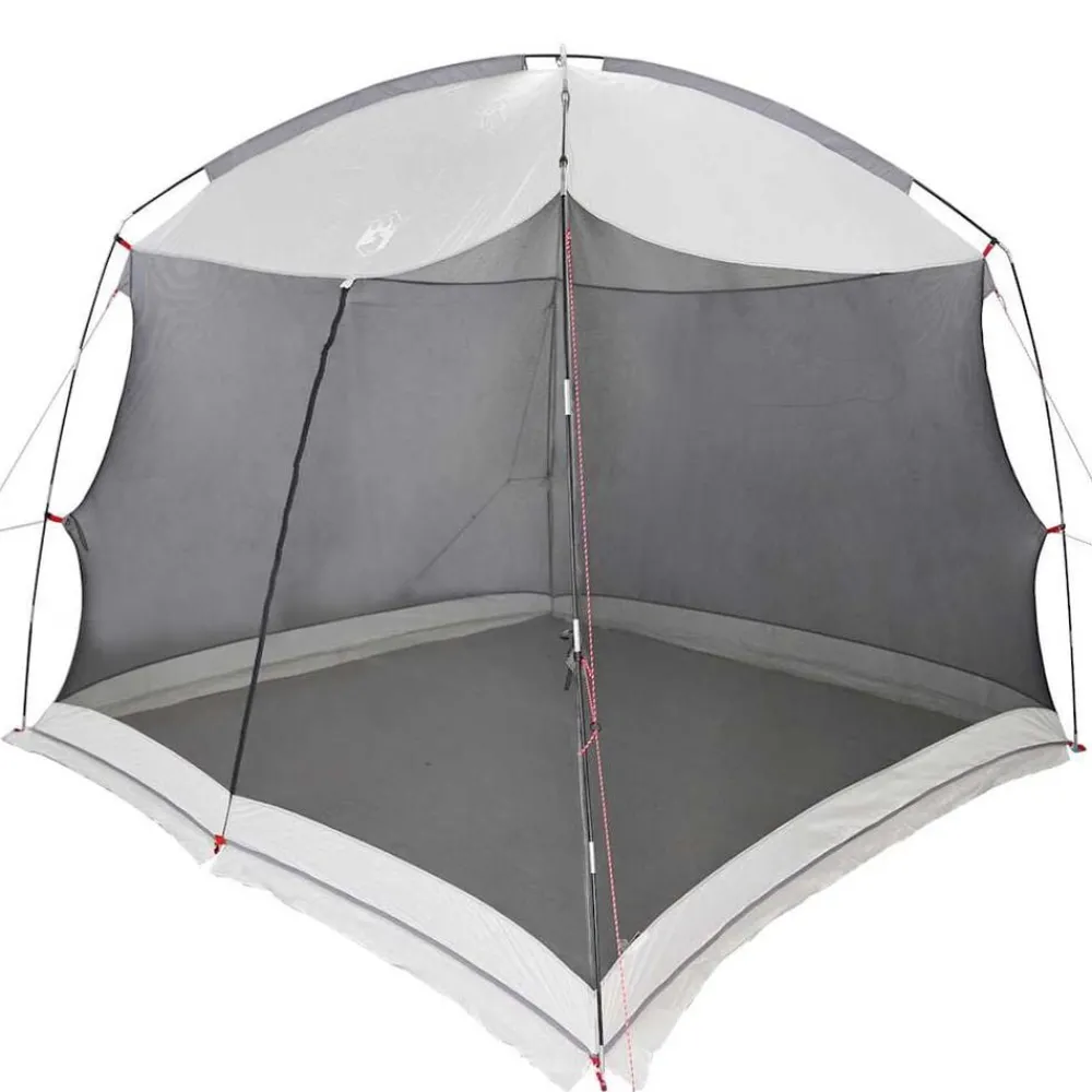Buitensport*vidaXL Muskietentent 320 x 320 x 218 cm Polyester en Glasvezel Grijs