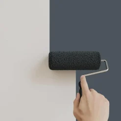 Verbruiksmaterialen Voor De Bouw*vidaXL Muurverf Grijs 2,5 L Wandprint Antraciet