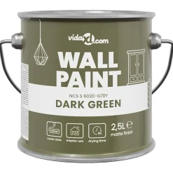 Muurverf Groen 2,5 L Wandprint>vidaXL New