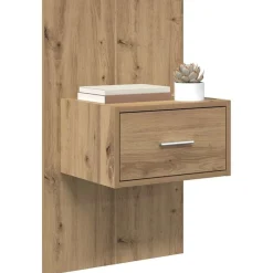 Nachtkastje 2 pcs Artisan Eiken 50 x 32,5 x 80cm Bewerkt hout><noscript><img width=