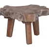 Nachtkastje Bruin 40 x 40 x 25 cm Massief Gerecycled Hout>vidaXL