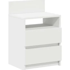 Nachtkastje met 2 lades 40x33x60 cm>vidaXL Discount