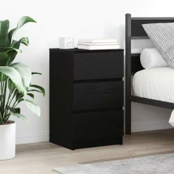 Nachtkastje met 3 lades 39x35x65 cm>vidaXL Discount