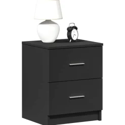 Nachtkastje met 2 lades 40x36x50 cm>vidaXL Discount
