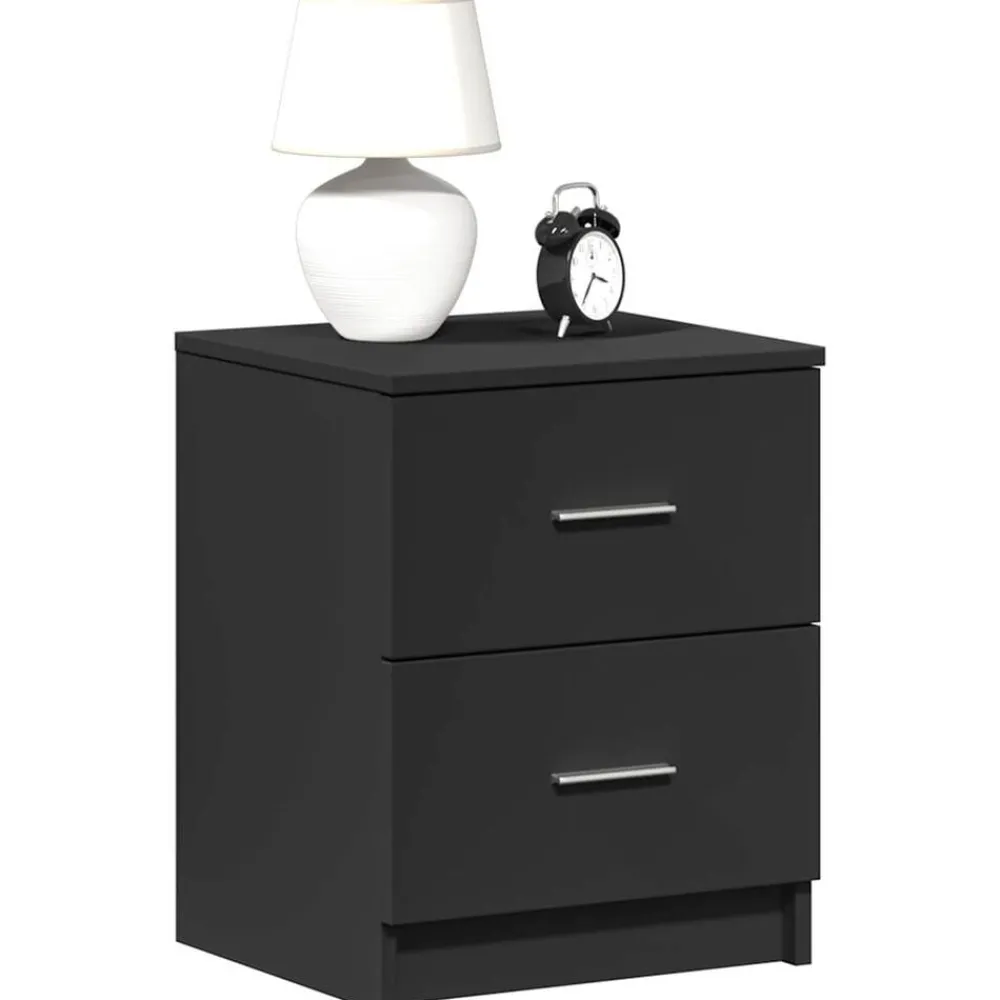 Nachtkastje met 2 lades 40x36x50 cm>vidaXL Discount