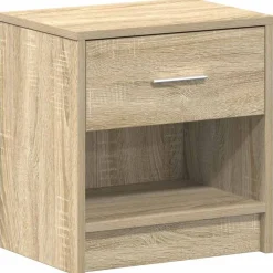 Nachtkastje met lade 39x28x41 cm kleurig>vidaXL Hot