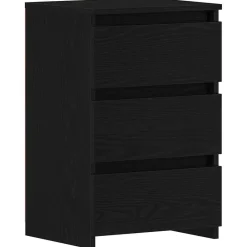 Nachtkastje met lade 40 x 35 x 62,5 cm Bewerkt hout>vidaXL Discount