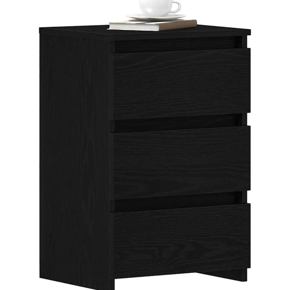 Nachtkastje met lade 40 x 35 x 62,5 cm Bewerkt hout>vidaXL Discount
