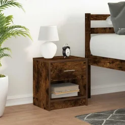 Nachtkastje met lade 39x28x41 cm kleurig>vidaXL Online