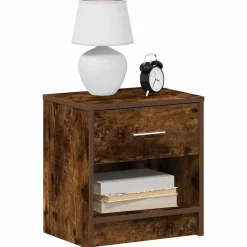 Nachtkastje met lade 39x28x41 cm kleurig><noscript><img width=