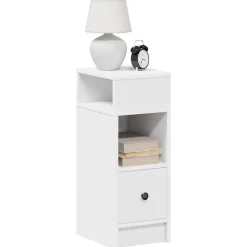 Nachtkastje met lade 25x31x66 cm>vidaXL Hot