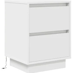 Nachtkastje met LED-verlichting 38x34x50 cm><noscript><img width=
