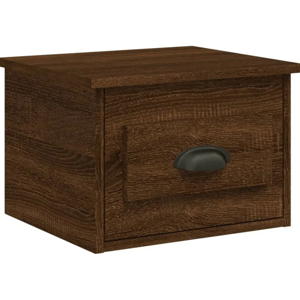 Nachtkastje wandgemonteerd 41,5x36x28 cm ig>vidaXL New