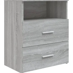 Nachtkastje 50x32x60 cm eikenkleurig>vidaXL Best