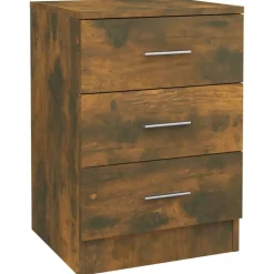 Nachtkastje 38x35x56 cm bewerkt hout kleurig>vidaXL Hot