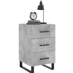 Nachtkastje 40x40x66 cm bewerkt hout><noscript><img width=