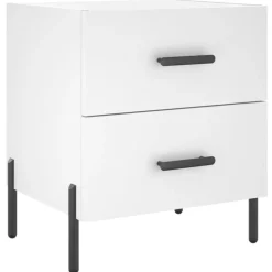 Nachtkastje 40x35x47,5 cm bewerkt hout>vidaXL Sale