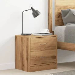 Nachtkastje 40x30x40 cm bewerkt hout><noscript><img width=