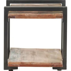 Nachtkastje 50x40x40 cm massief gerecycled hout><noscript><img width=