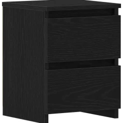 Tafels*vidaXL Nachtkastje 30x30x40 cm bewerkt hout Wit