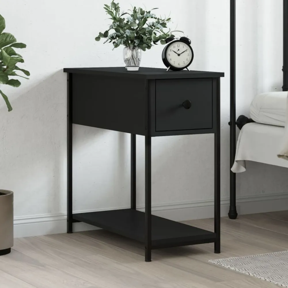 Nachtkastje 30x60x60 cm bewerkt hout>vidaXL