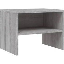 Nachtkastje 40x30x30 cm bewerkt hout eikenkleurig>vidaXL Online