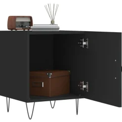 Nachtkastje 40x40x50 cm bewerkt hout><noscript><img width=