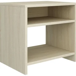 Nachtkastje 40x30x40 cm bewerkt hout kleurig>vidaXL Best