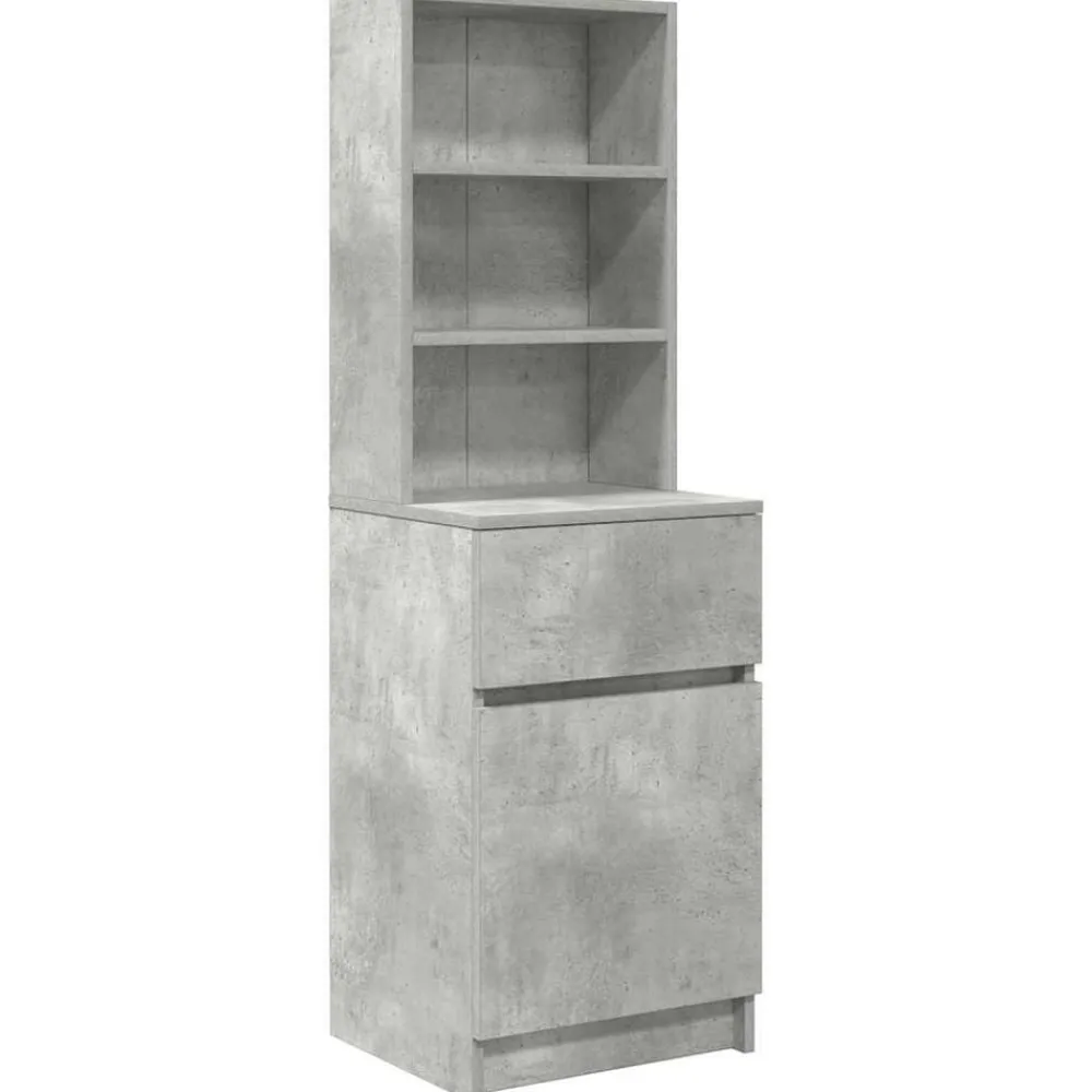 Nachtkastje 39x35x125 cm bewerkt hout>vidaXL Outlet
