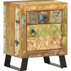 Nachtkastje 40x30x50 cm massief gerecycled hout>vidaXL Sale