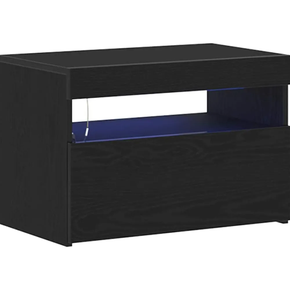 Nachtkastje 60 x 35 x 40 cm Bewerkt hout>vidaXL Hot