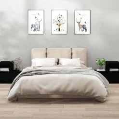 Nachtkastjes 2 st 60x34x51 cm massief grenenhout>vidaXL Sale