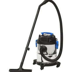 Huishoudelijke Apparaten*vidaXL Nat- en droogzuiger 1200 W 20 L zilverkleurig