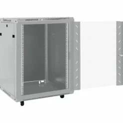 Netwerk kabinet met opslag 60 x 60 x 80 cm Staal>vidaXL Sale