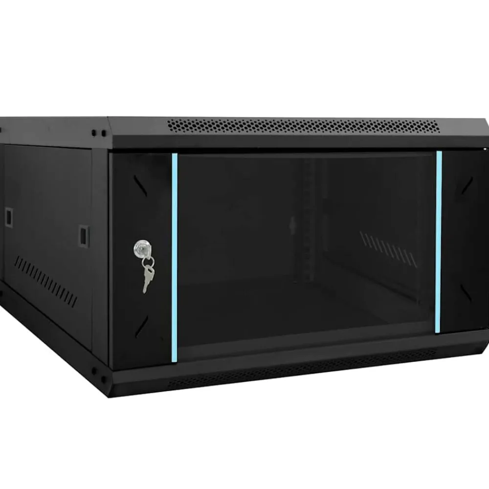 Netwerk kabinet met opslag 53 x 60 x 30 cm Staal>vidaXL Sale